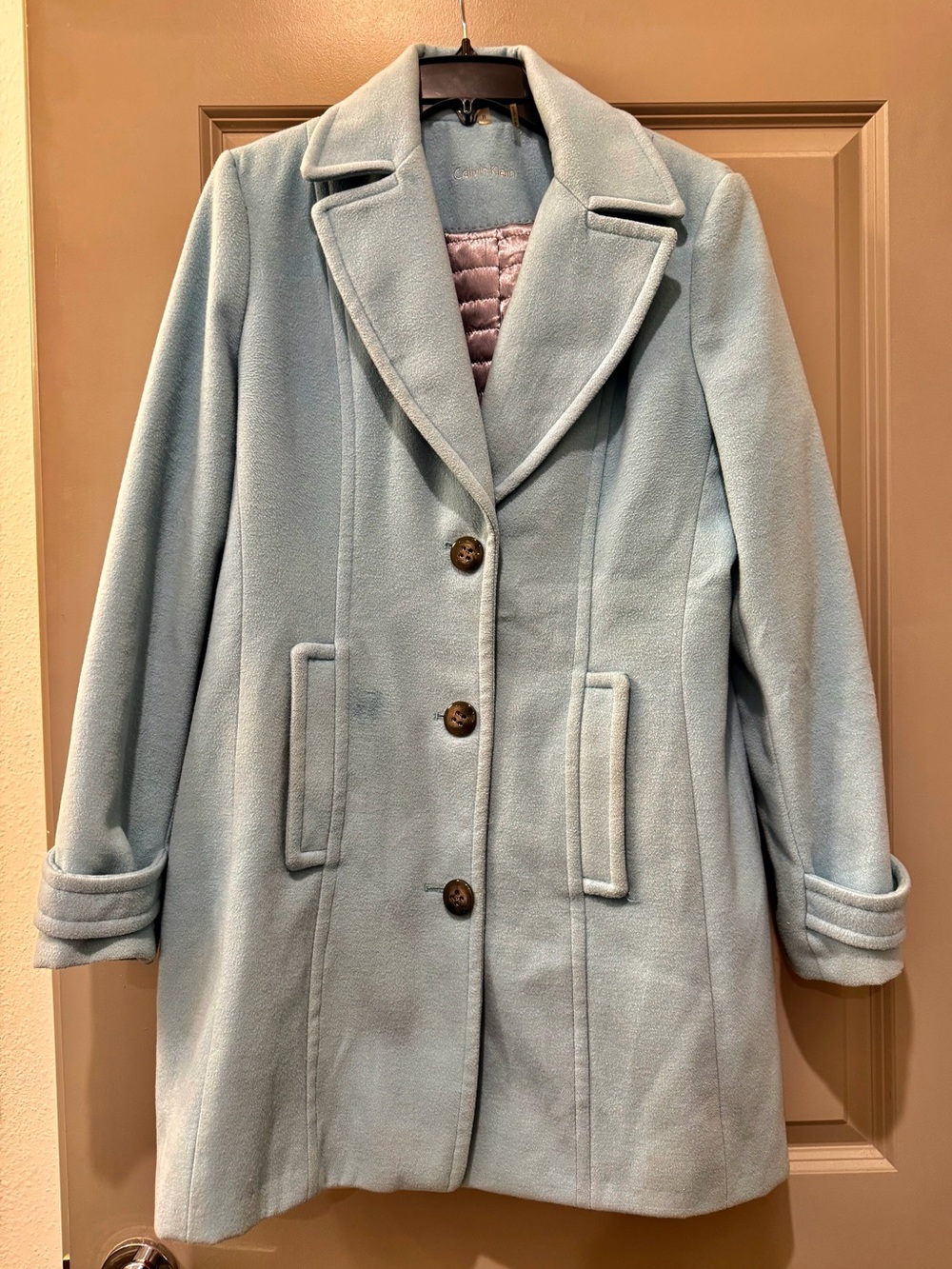 Calvin Klein Women’s Peacoat Baby Blue Size M